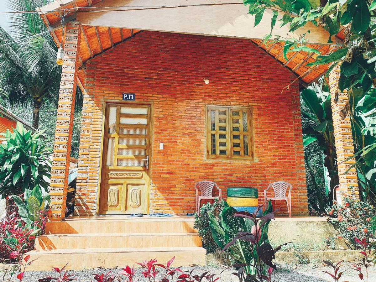 Thuy Tien Ecolodge Cat Tien Exteriör bild